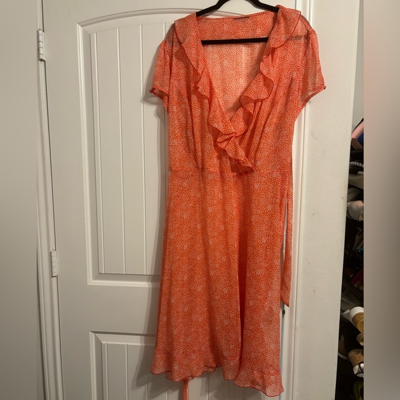 Orange Summer Dress - Picture 1 of 3